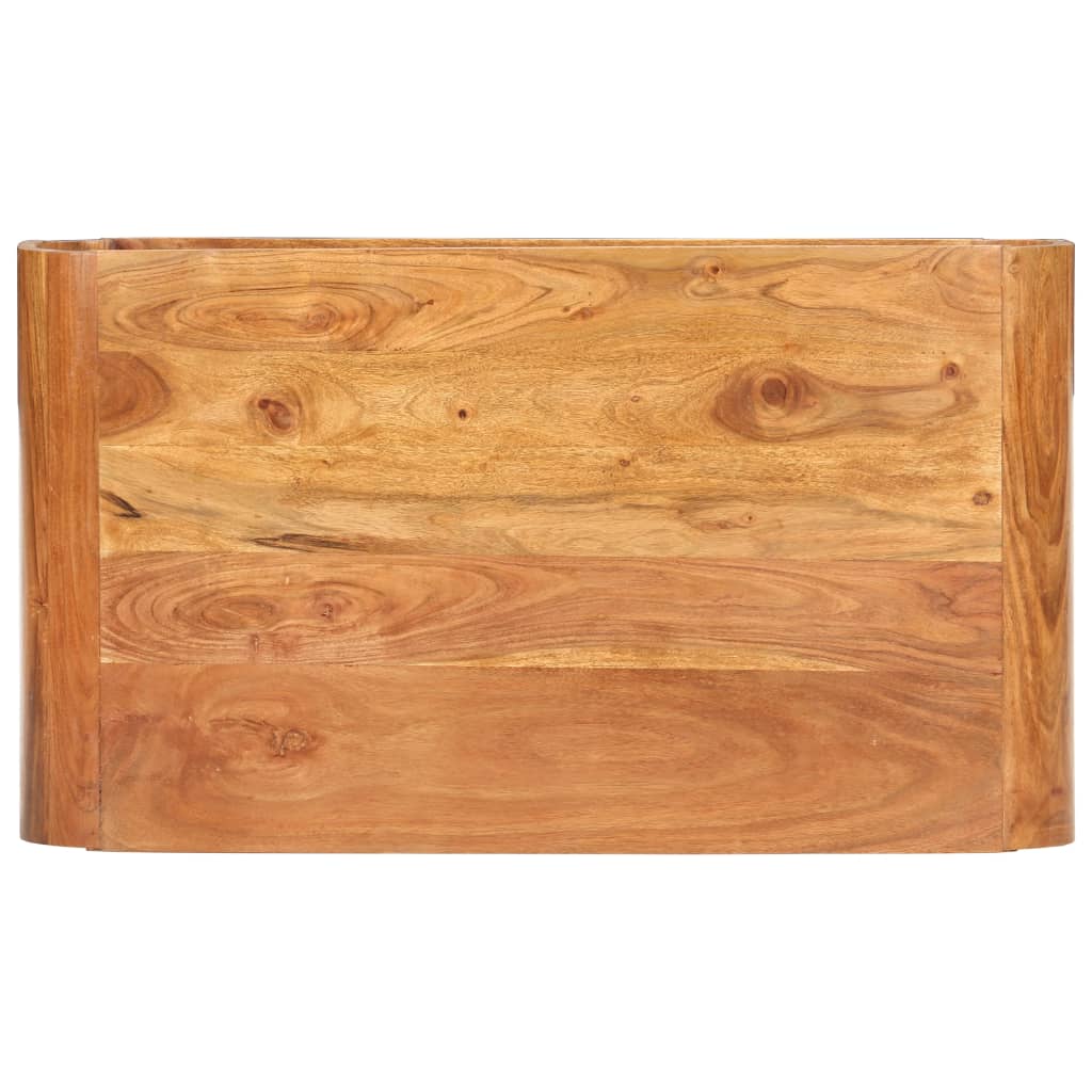 Table basse 90x50x30 cm Bois d'acacia massif - XIOS