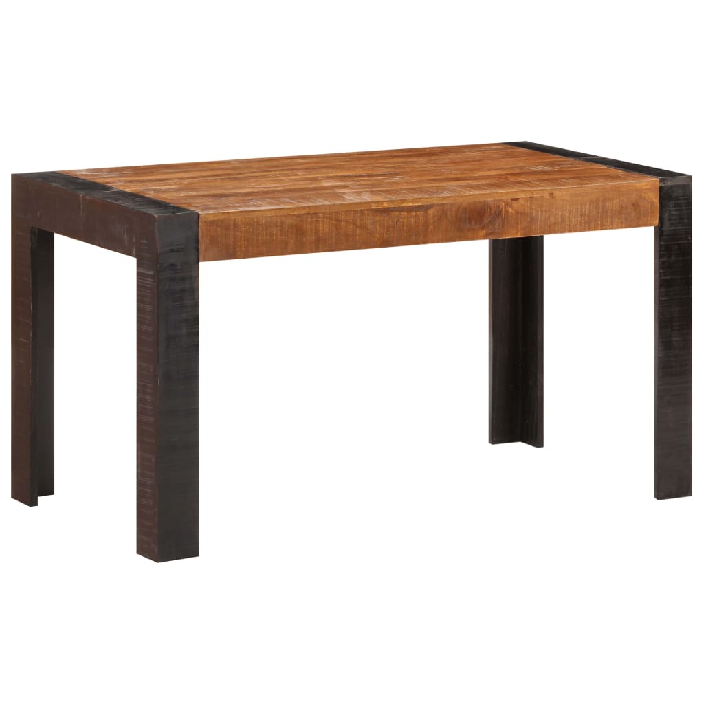 Table à manger 140x70x76 cm Bois de manguier brut massif