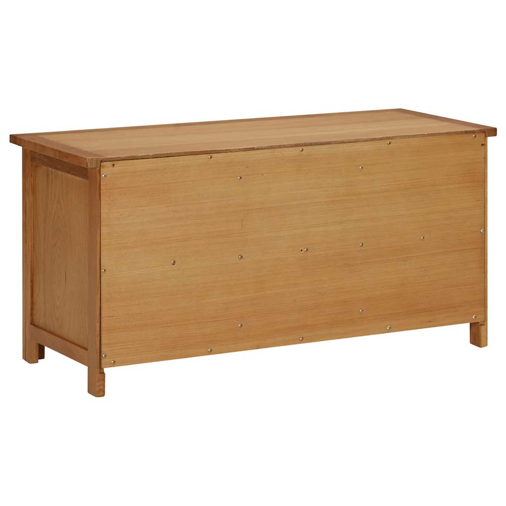Étagère à chaussures 90x37x45 cm Bois de chêne solide - XIOS