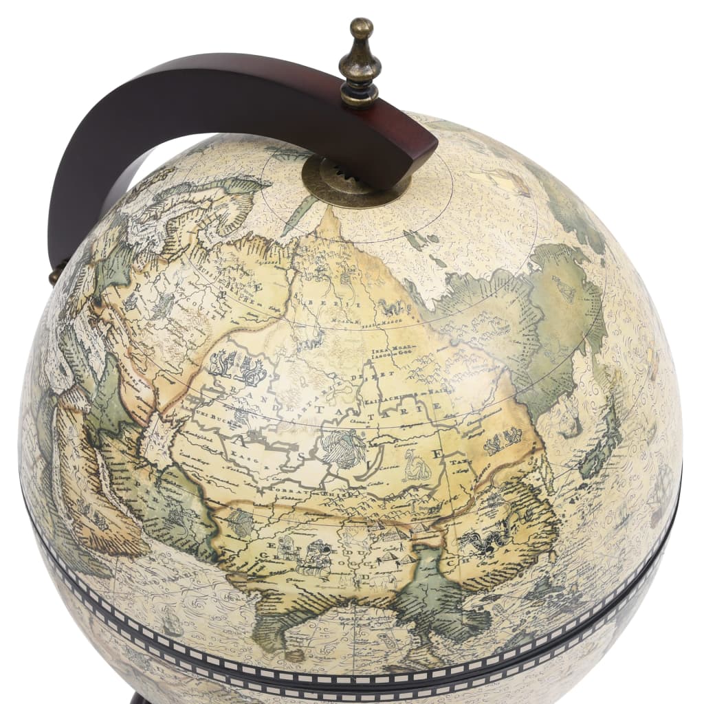 Support de vin globe de dessus de table Bois d'eucalyptus Vert - XIOS