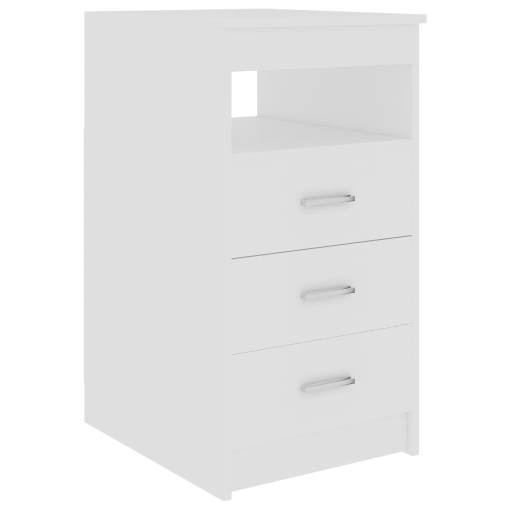 Bureau Blanc 140x50x76 cm Bois d’ingénierie - XIOS