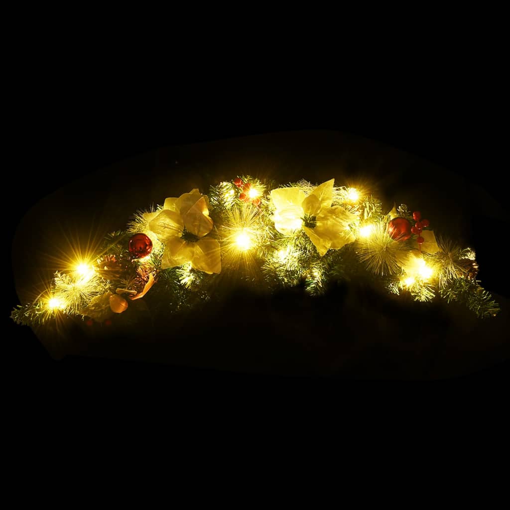 Arche de Noël avec lumières LED Vert 90 cm PVC - XIOS