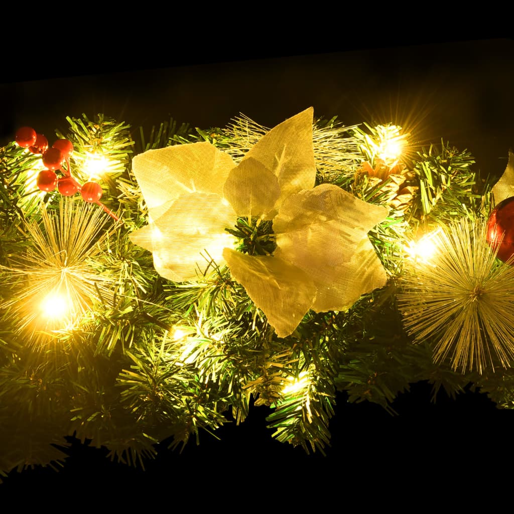 Arche de Noël avec lumières LED Vert 90 cm PVC - XIOS