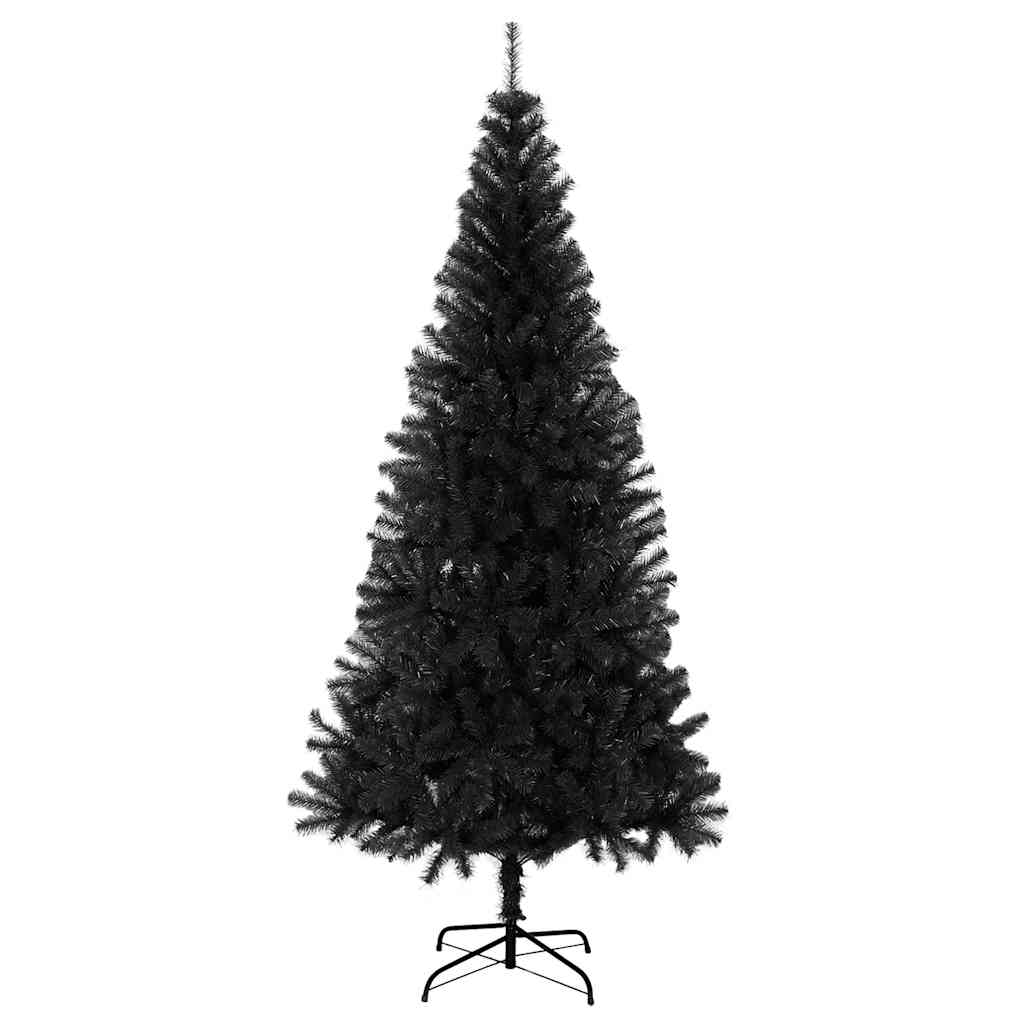 Sapin de Noël artificiel avec support noir 210 cm PVC - XIOS