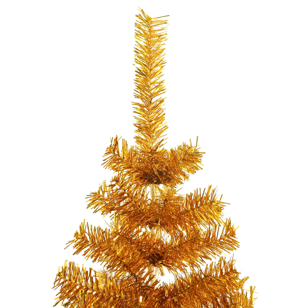 Sapin de Noël artificiel avec support Doré 210 cm PET - XIOS