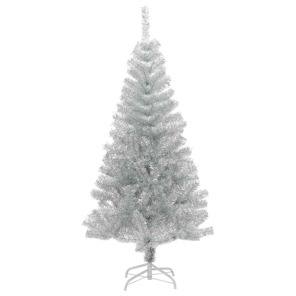 Sapin de Noël artificiel avec support argenté 150 cm PET - XIOS