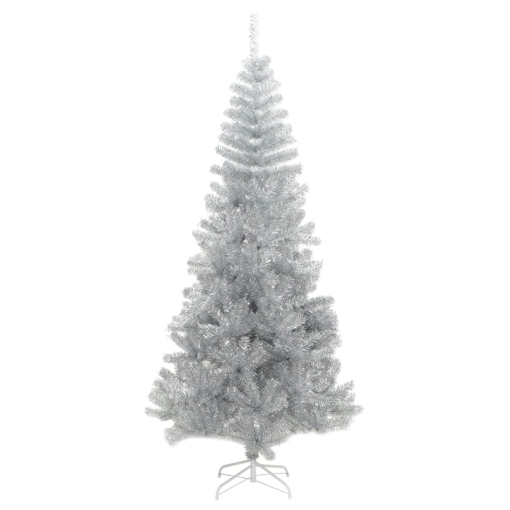 Sapin de Noël artificiel avec support argenté 180 cm PET - XIOS