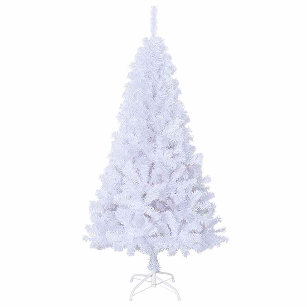 Arbre de Noël artificiel avec branches épaisses blanc 150cm PVC - XIOS