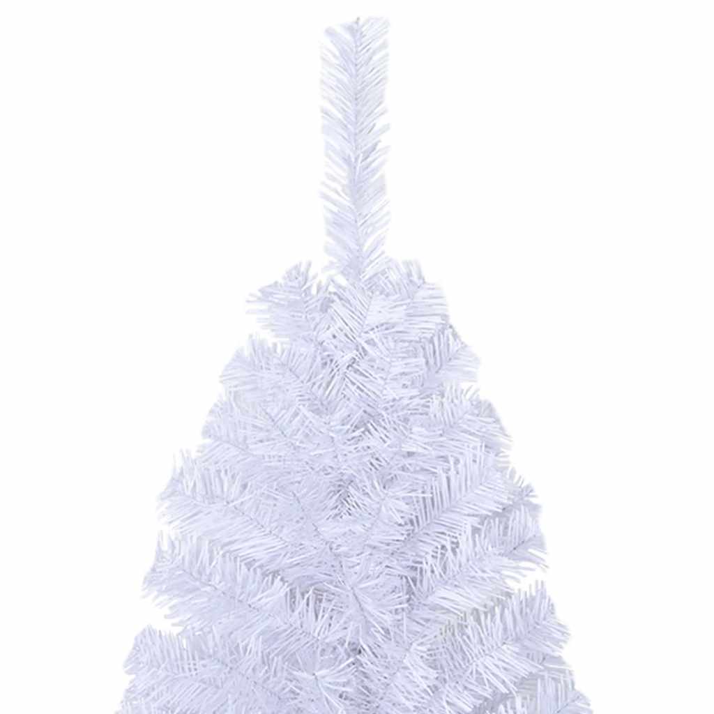 Arbre de Noël artificiel avec branches épaisses blanc 150cm PVC - XIOS