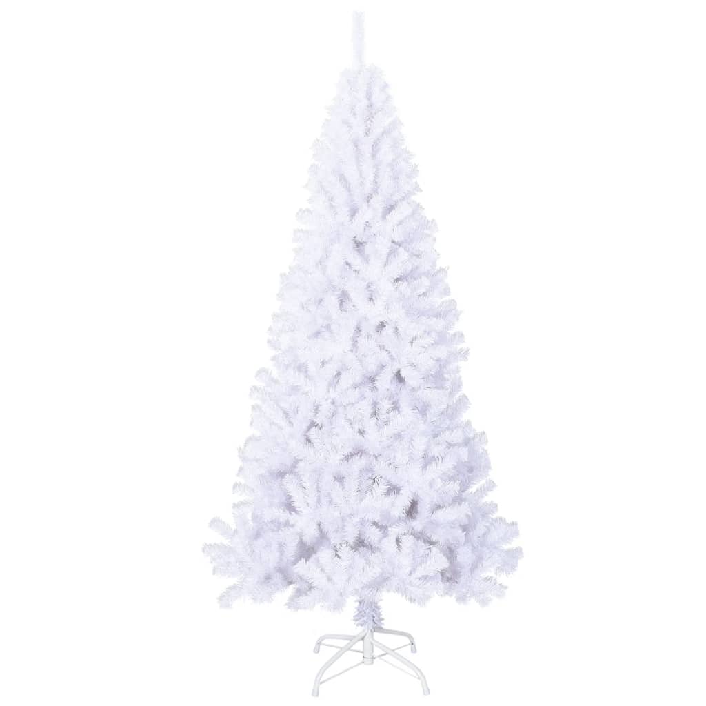 Arbre de Noël artificiel avec branches épaisses blanc 240cm PVC - XIOS