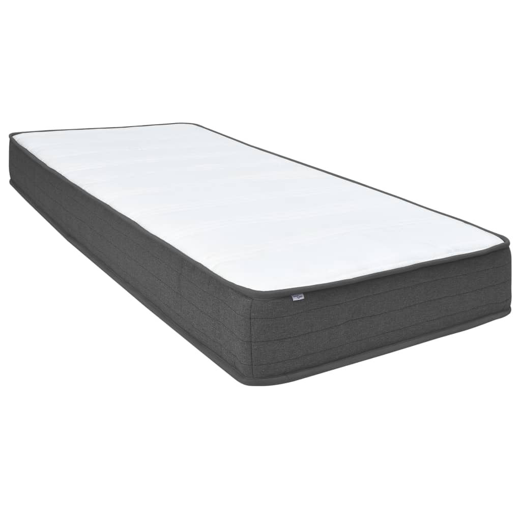 Sommier à lattes de lit Gris foncé Tissu 180x200 cm - XIOS