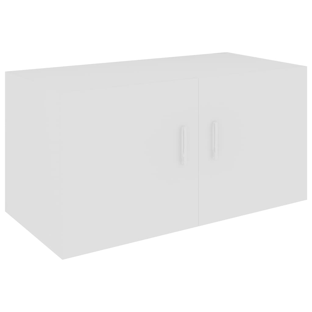 Armoire murale Blanc 80x39x40 cm Bois d'ingénierie - XIOS