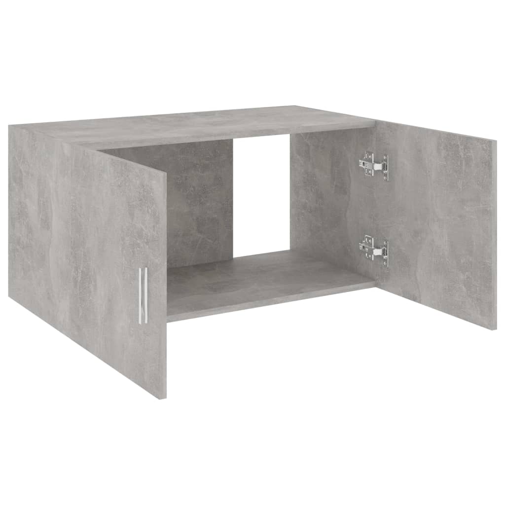 Armoire murale Gris béton 80x39x40 cm Bois d'ingénierie - XIOS