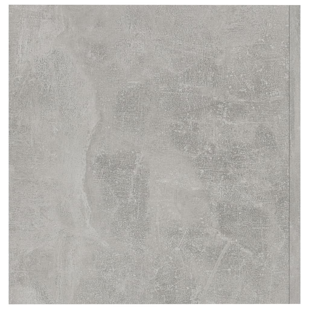 Armoire murale Gris béton 80x39x40 cm Bois d'ingénierie - XIOS