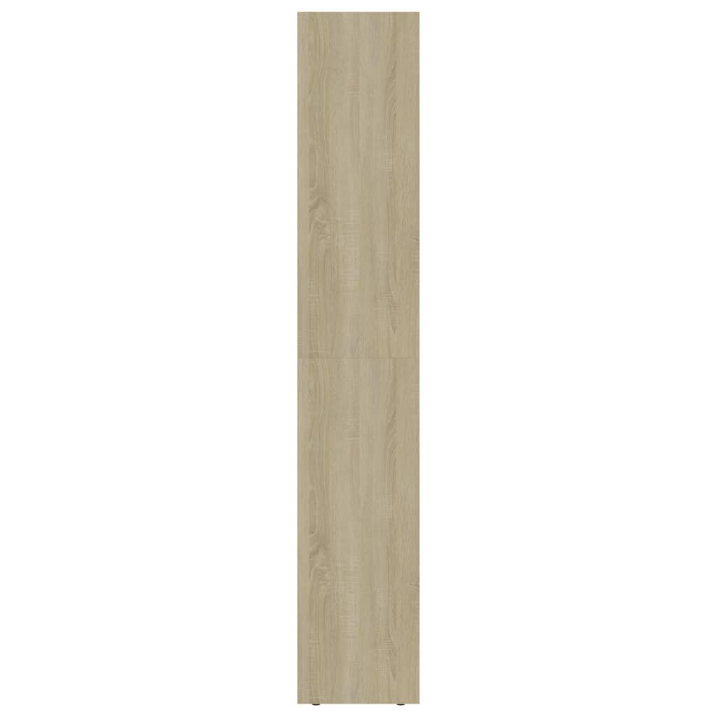 Bibliothèque Chêne sonoma 36x30x171 cm Bois d'ingénierie - XIOS
