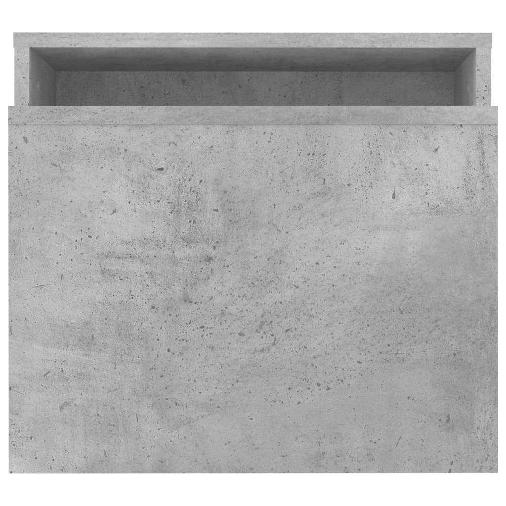 Ensemble de table basse Gris béton 100x48x40 cm Bois ingénierie - XIOS