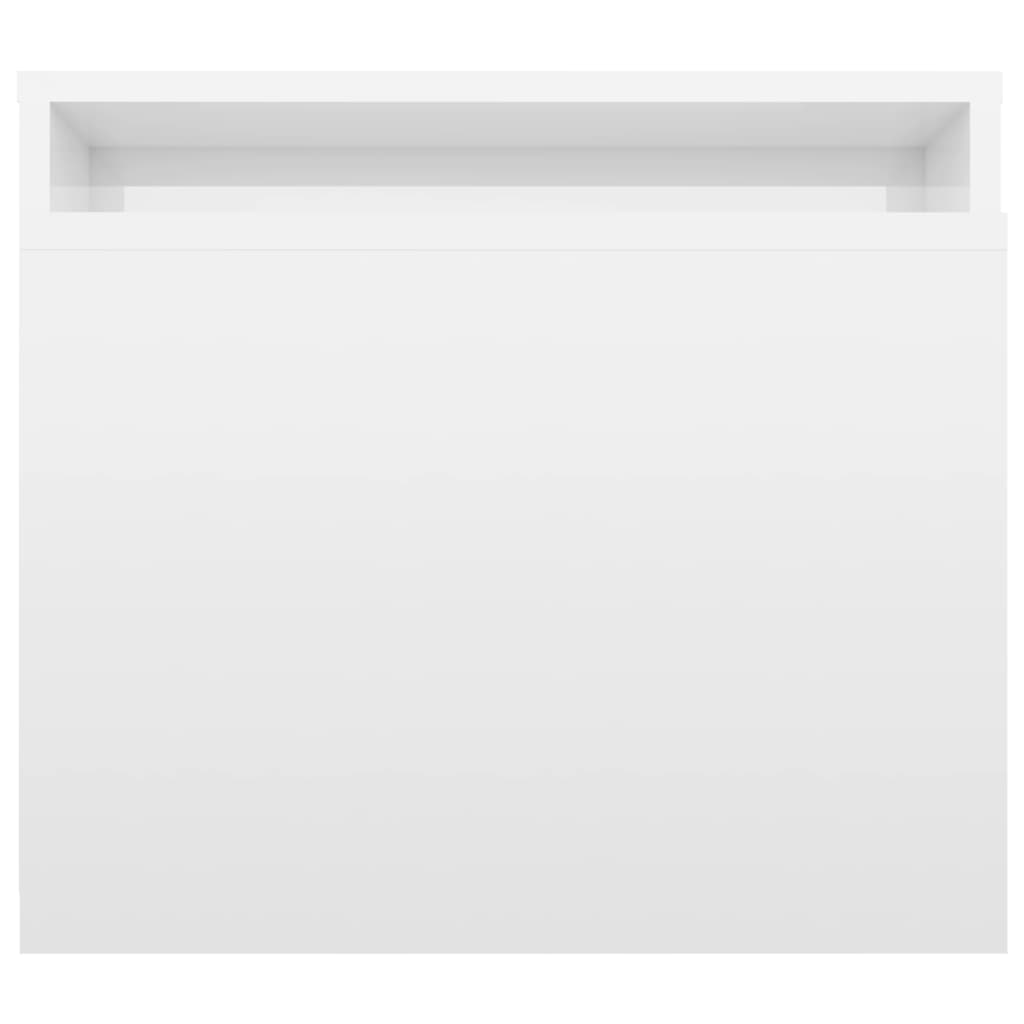 Ensemble de table basse Blanc brillant Bois d’ingénierie - XIOS