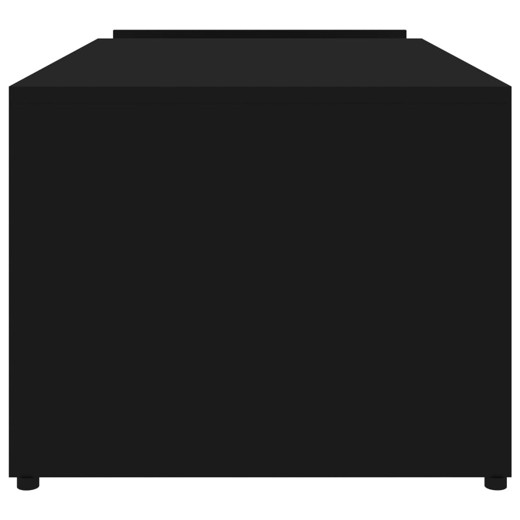 Table basse Noir 90x45x35 cm bois d’ingénierie - XIOS