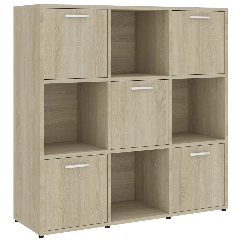 Bibliothèque Chêne sonoma 90x30x90 cm Bois d’ingénierie - XIOS