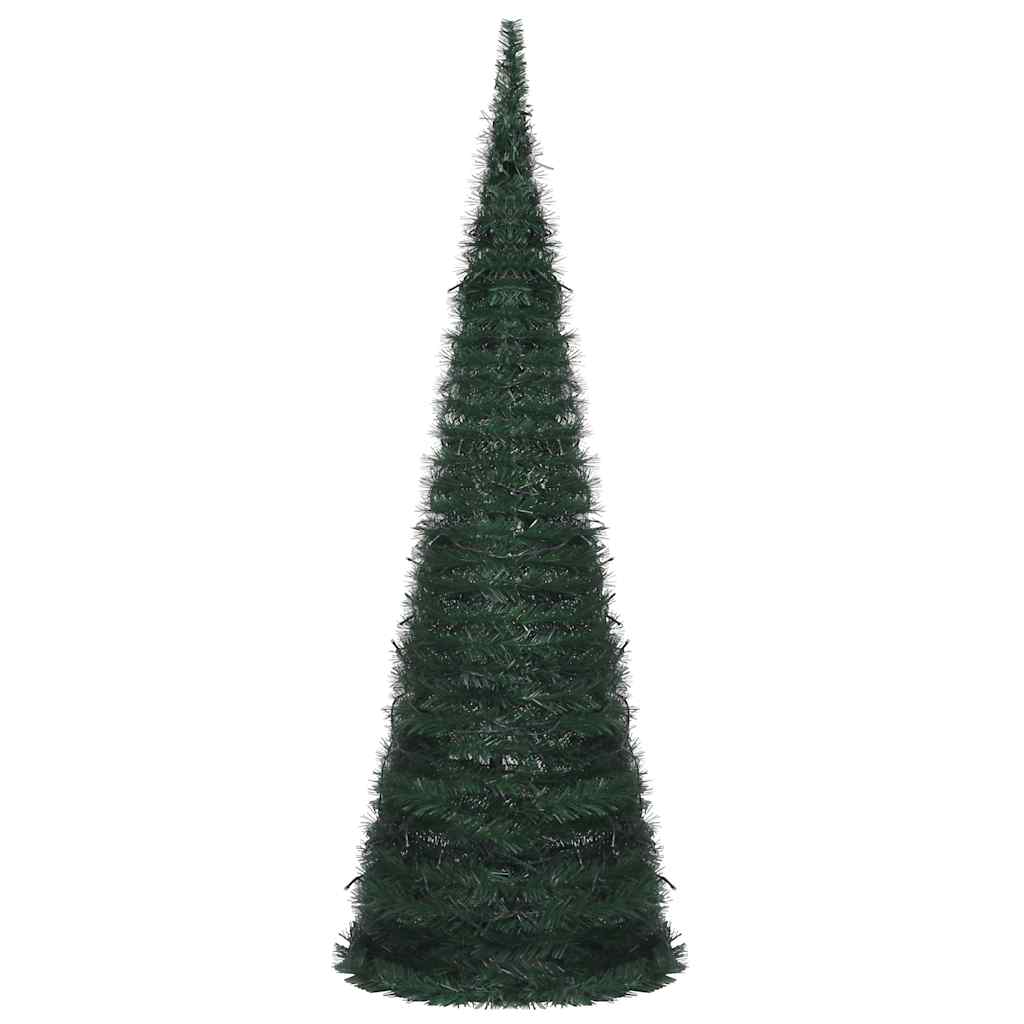 Sapin de Noël artificiel pré-éclairé avec guirlandes vert 180cm - XIOS