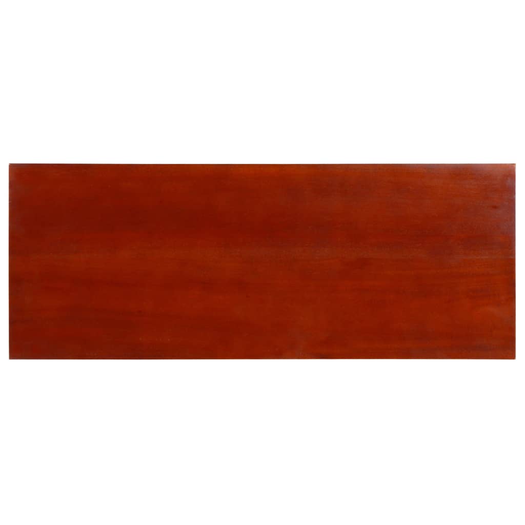 Table console Marron classique 90x30x75 cm Bois d'acajou massif - XIOS