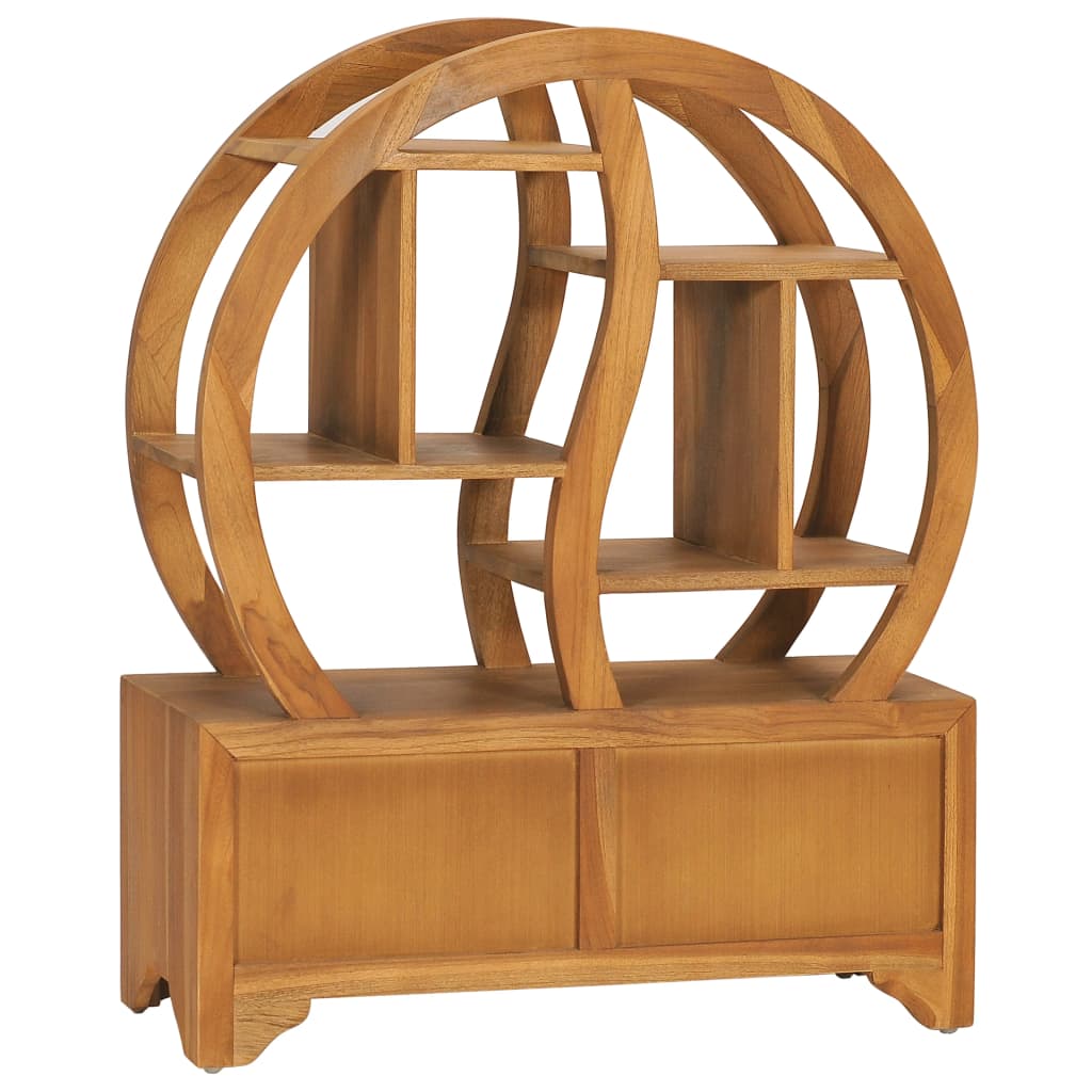 Armoire avec étagère Yin Yang 68x26x83 cm Bois de teck massif - XIOS