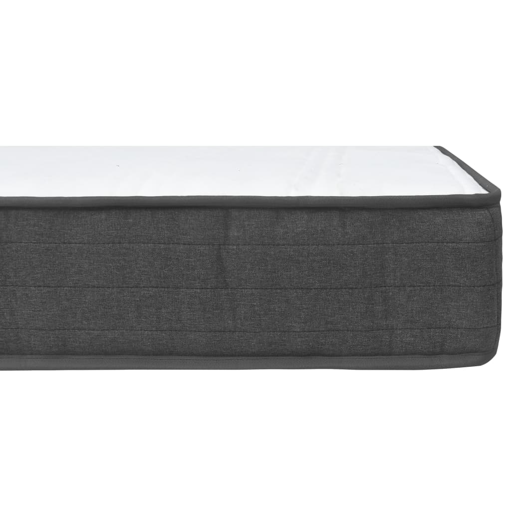 Sommier à lattes de lit Gris foncé Tissu 200x200 cm - XIOS