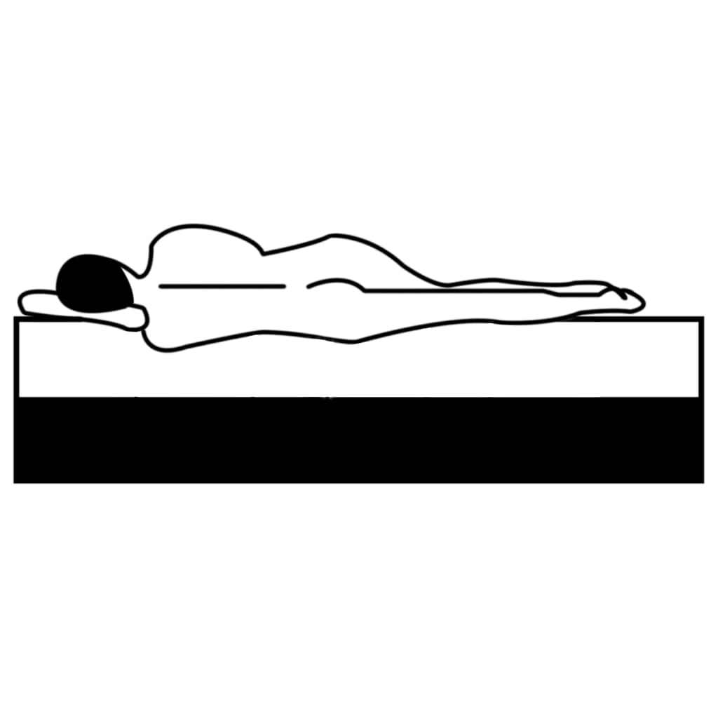 Sommier à lattes de lit Gris foncé Tissu 200x200 cm - XIOS