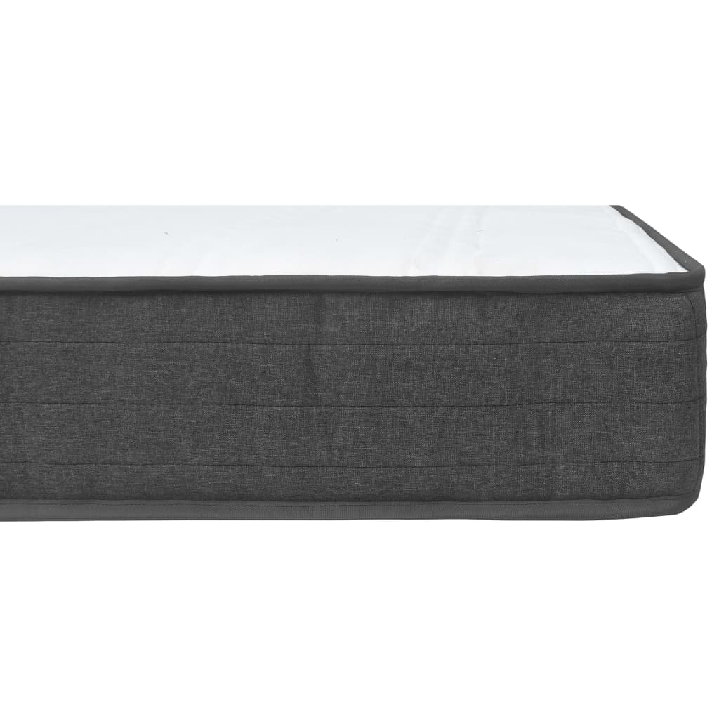 Sommier à lattes de lit Gris foncé Tissu 200x200 cm - XIOS