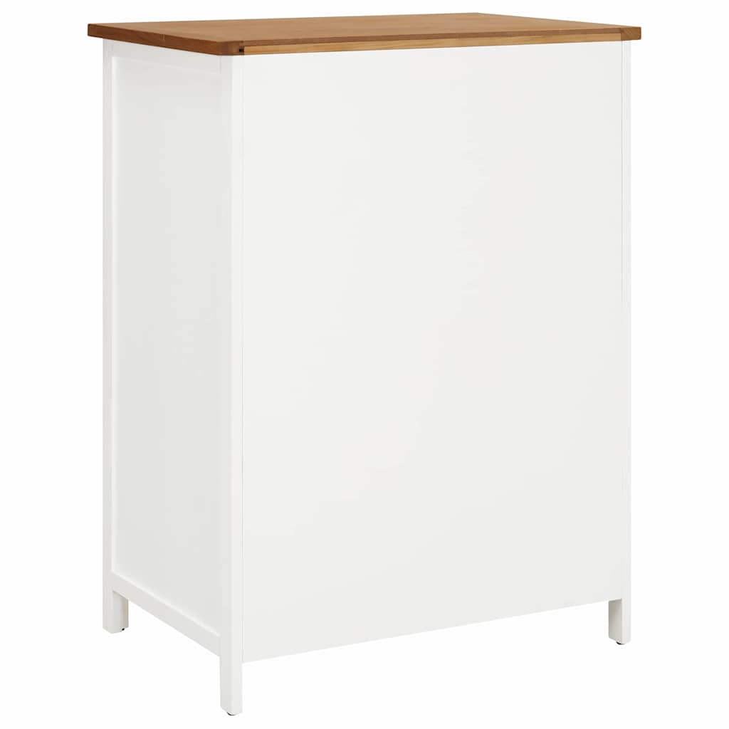 Garde-robe 76x52x105 cm Bois de chêne massif - XIOS