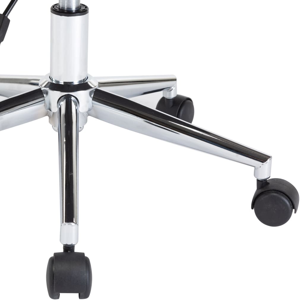 Chaise pivotante de bureau Taupe Bois courbé et tissu XIOS