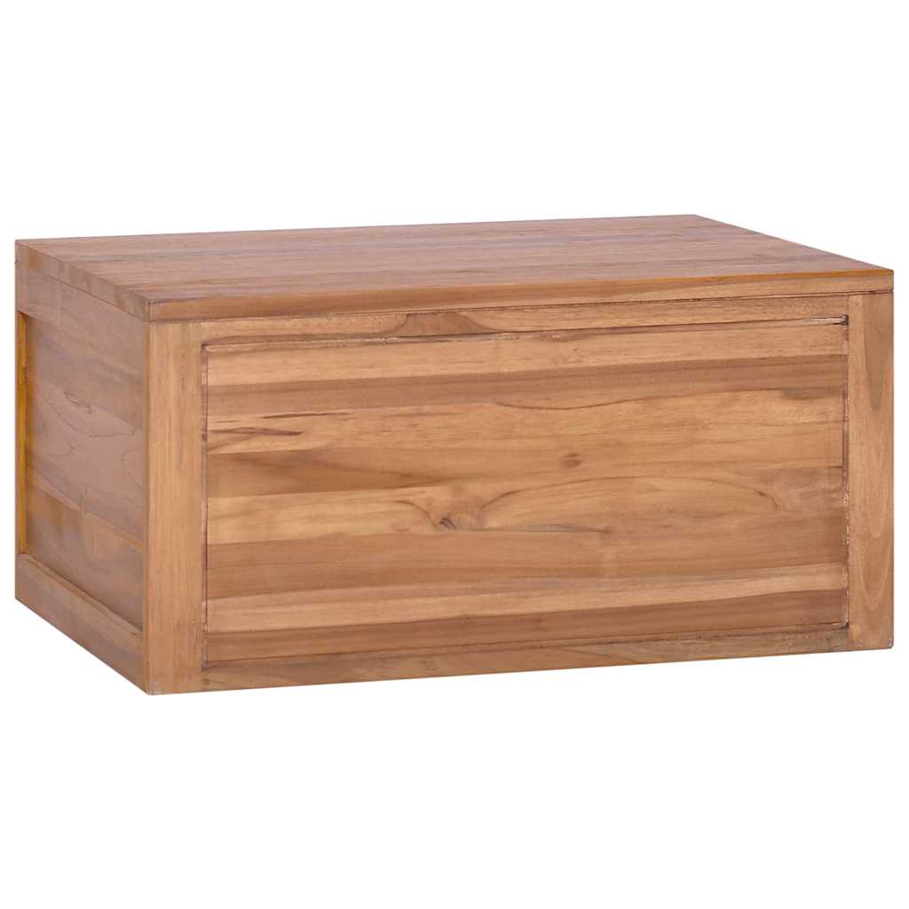 Armoire murale de salle de bain 60x45x30 cm Bois de teck massif - XIOS