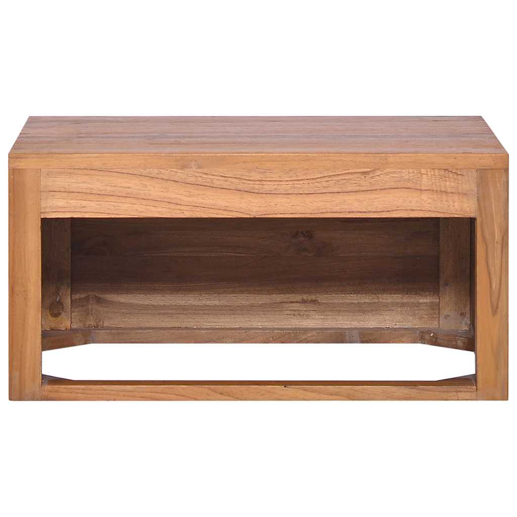 Armoire murale de salle de bain 60x45x30 cm Bois de teck massif - XIOS