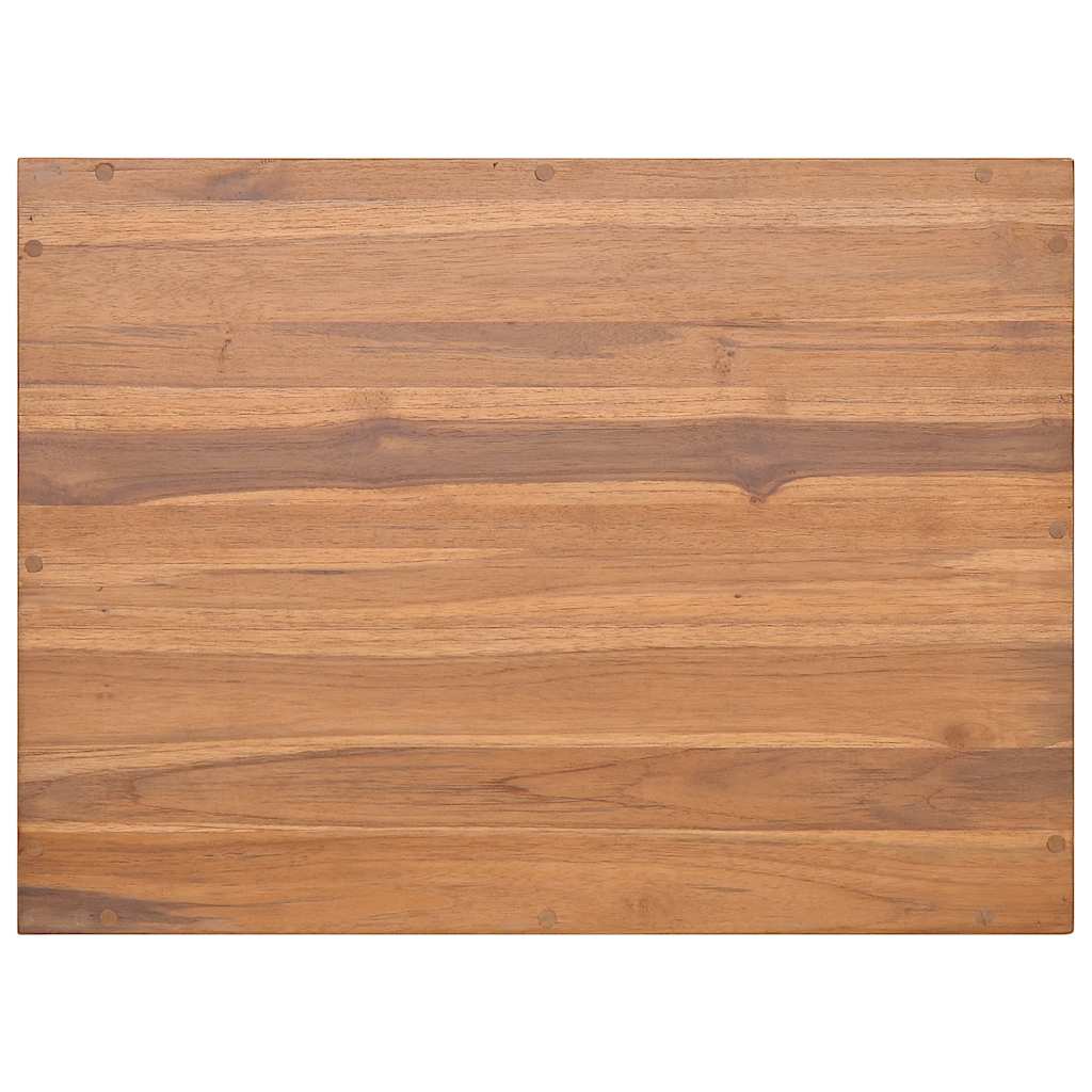 Armoire murale de salle de bain 60x45x30 cm Bois de teck massif - XIOS