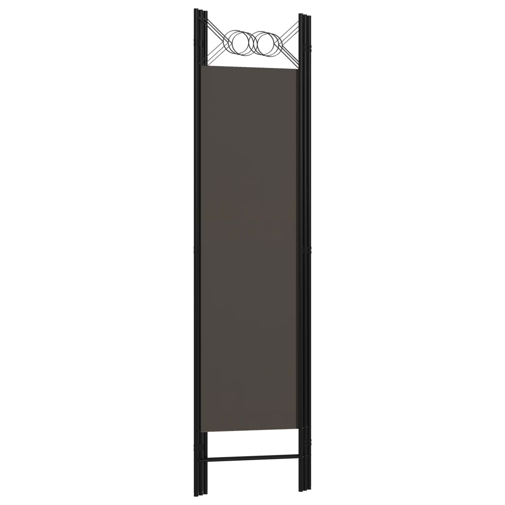 Cloison de séparation 3 panneaux Anthracite 120x180 cm - XIOS
