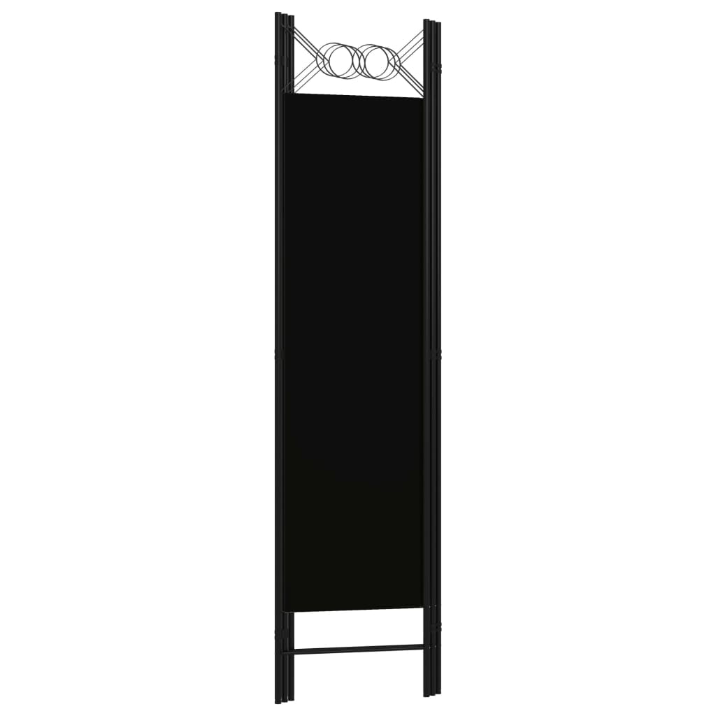 Cloison de séparation 3 panneaux Noir 120x180 cm - XIOS