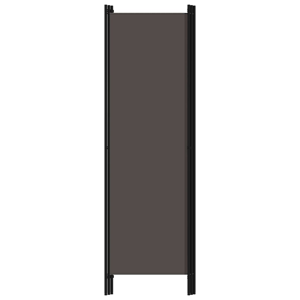 Cloison de séparation 3 panneaux Anthracite 150x180 cm - XIOS
