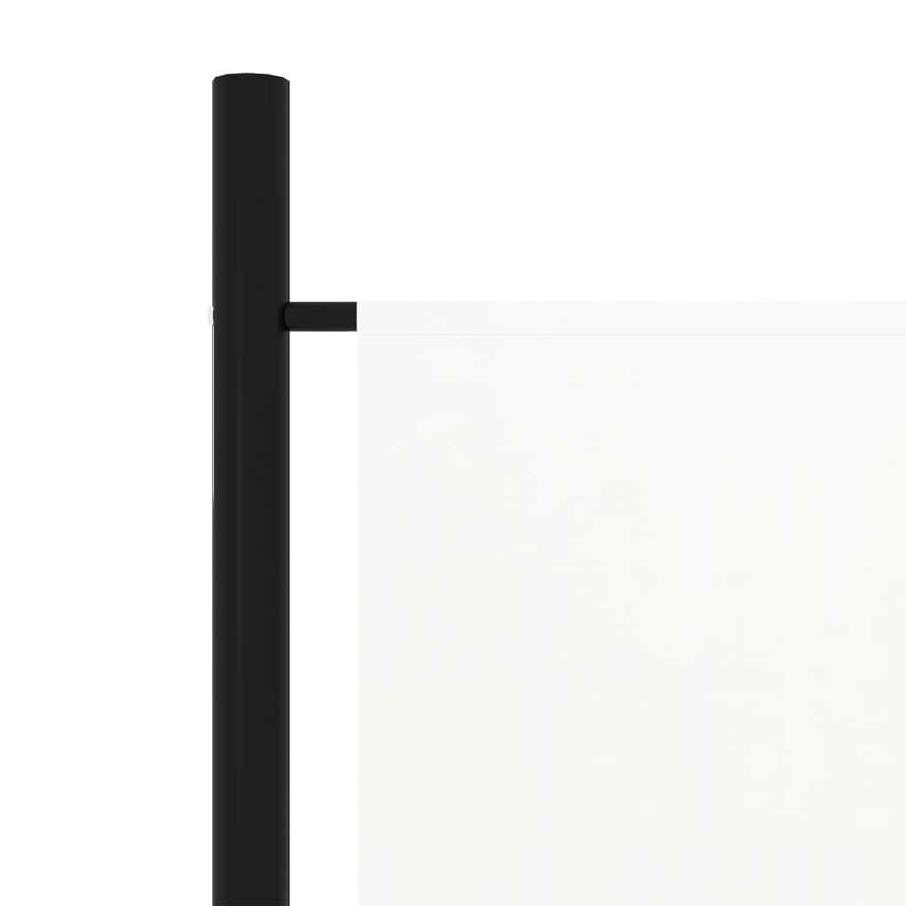 Cloison de séparation 6 panneaux Blanc 300x180 cm XIOS