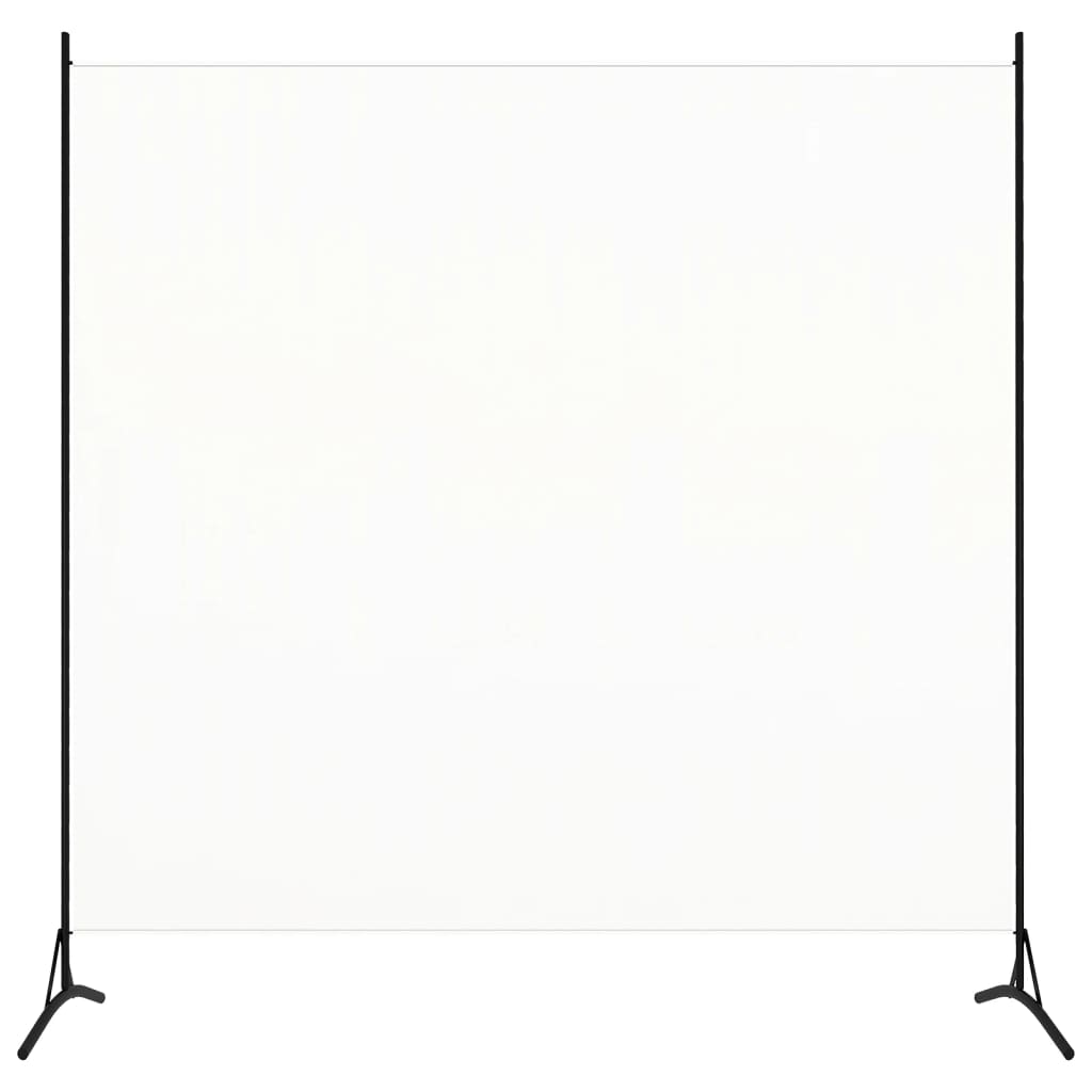 Cloison de séparation blanc 175x180 cm tissu - XIOS