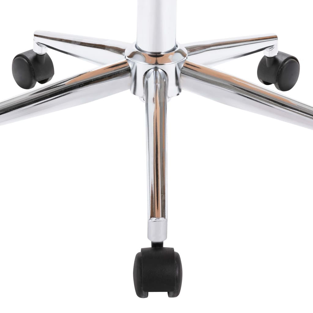 Chaises pivotantes à manger lot de 6 taupe tissu - XIOS