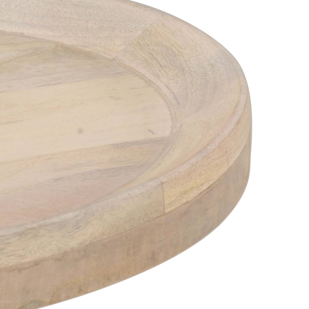 Table d'appoint Ø50x55 cm Bois de manguier massif - XIOS