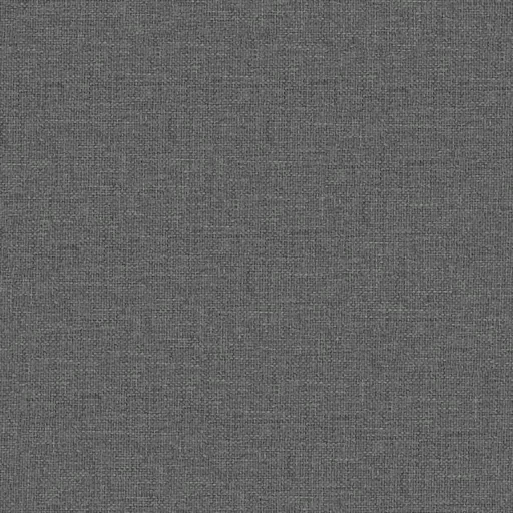 Fauteuil de massage Gris foncé Tissu Fauteuils électriques vidaXL