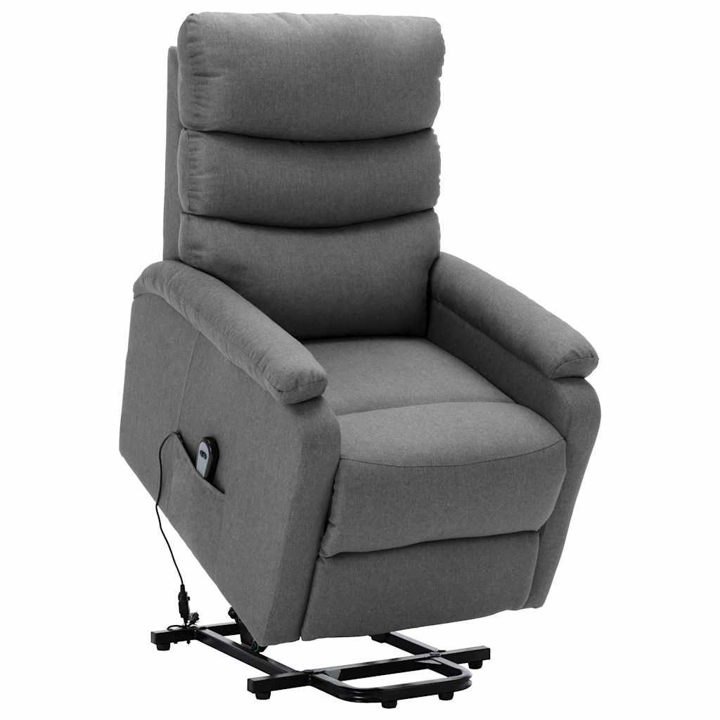 Fauteuil Gris clair Tissu - XIOS