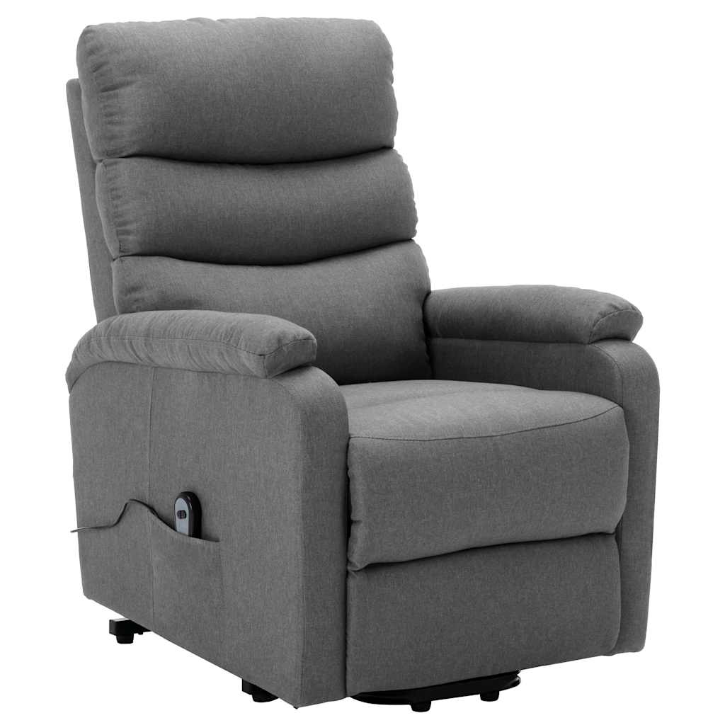 Fauteuil Gris clair Tissu - XIOS