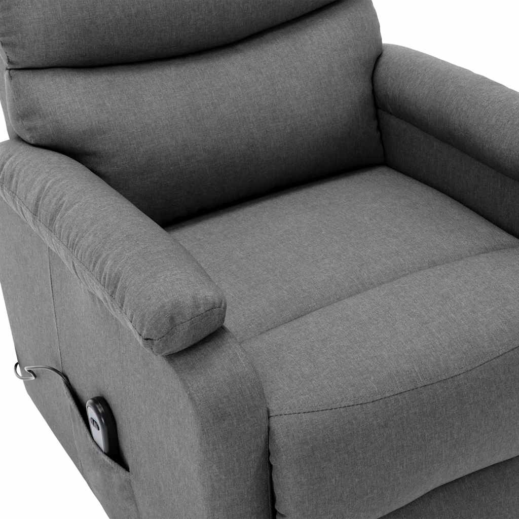 Fauteuil Gris clair Tissu - XIOS