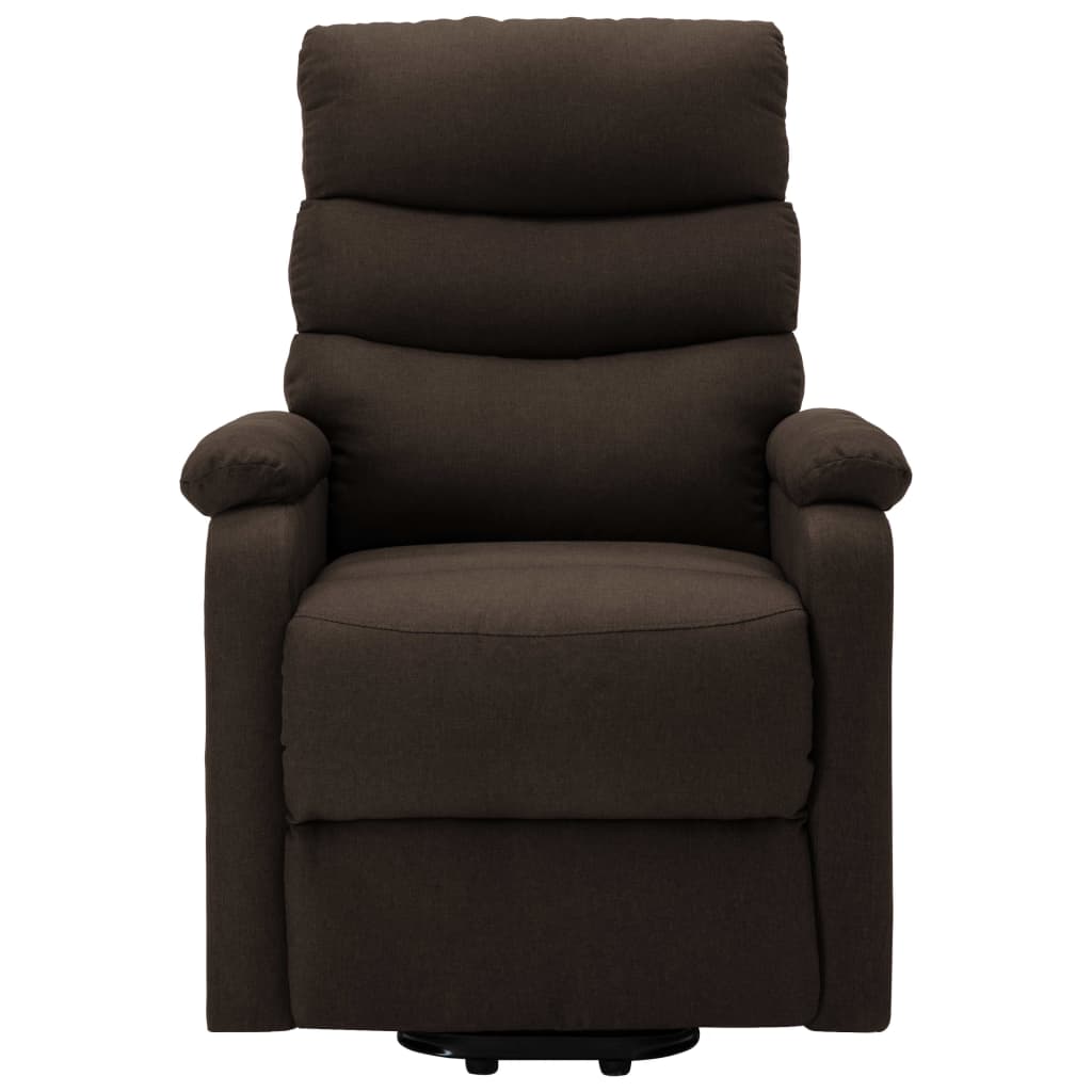 Fauteuil Marron foncé Tissu - XIOS