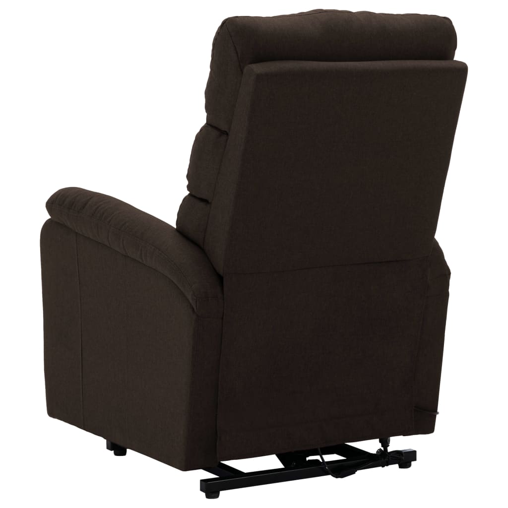 Fauteuil Marron foncé Tissu - XIOS
