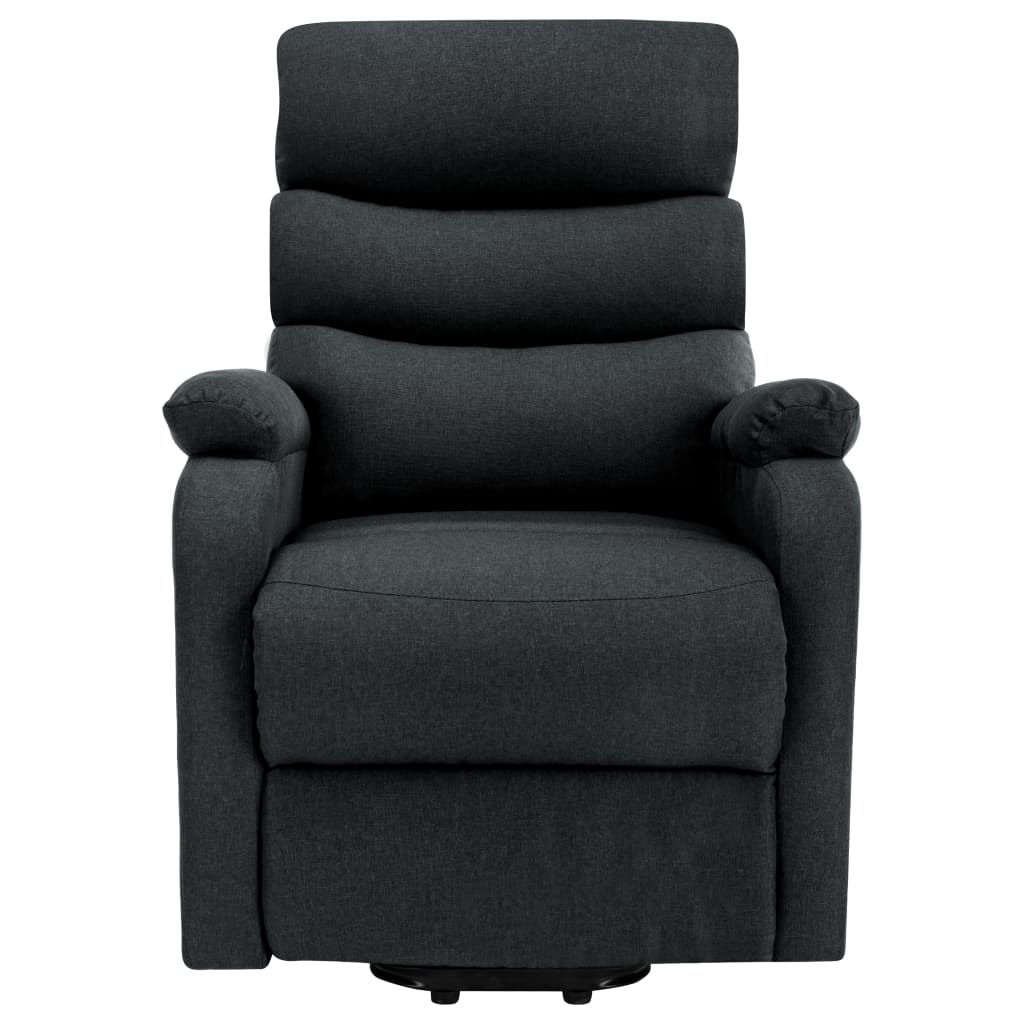 Fauteuil de massage inclinable Gris foncé Tissu - XIOS