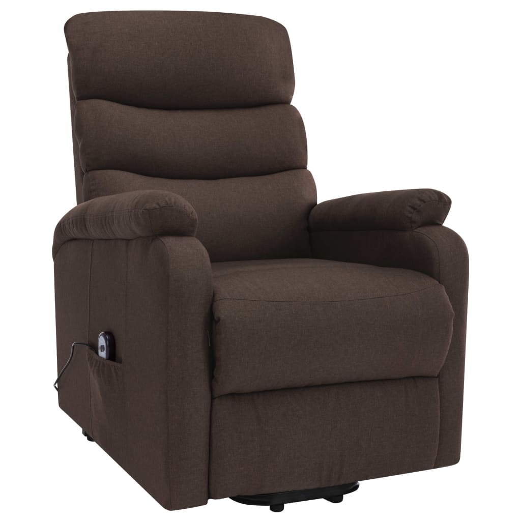 Fauteuil de massage Marron Tissu