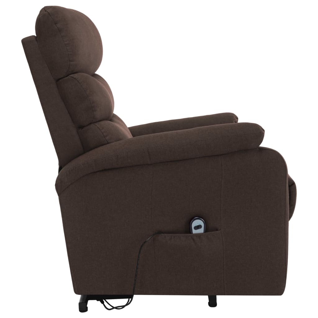 Fauteuil de massage Marron Tissu